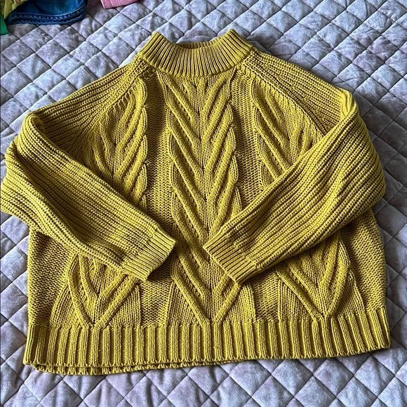 J. Crew Chunky Cable Knit Sweater - Picture 2 of 5